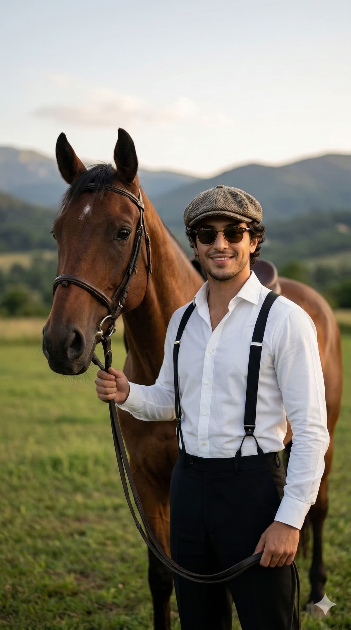 Free AI Art Prompt: Old Money Equestrian Lifestyle — Nature AI art prompt example for Gemini and Stable Diffusion