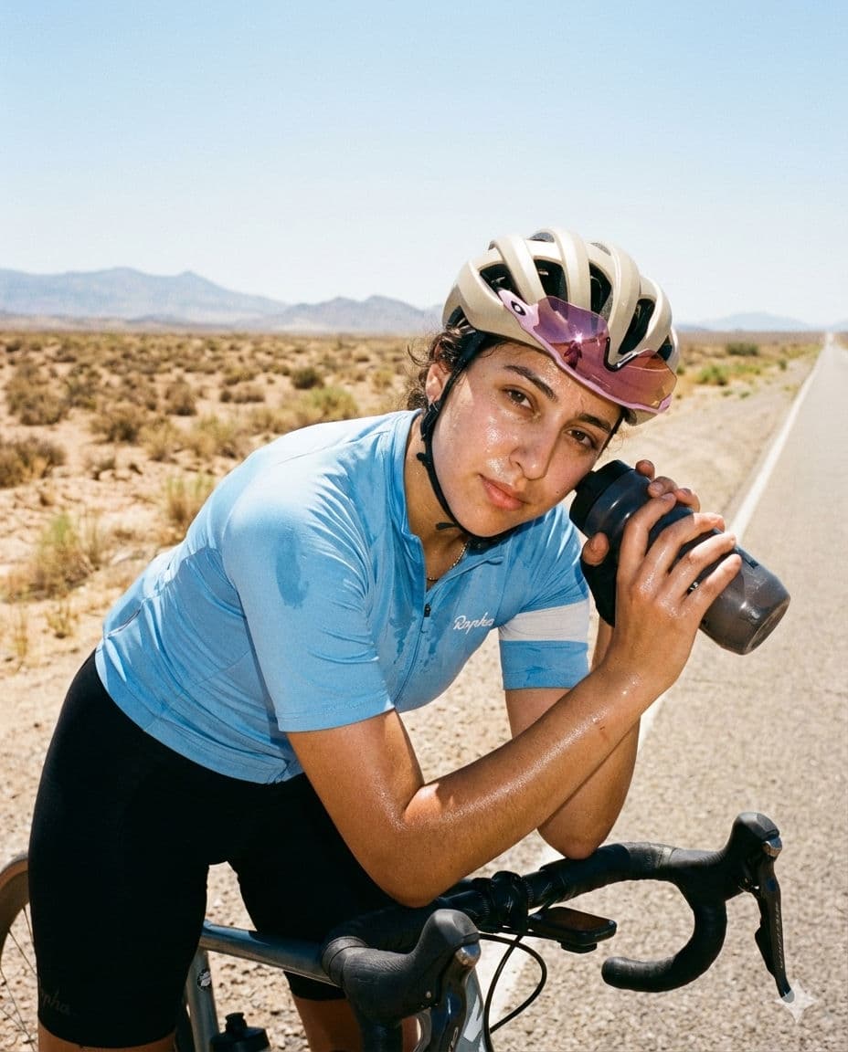 🚴‍♀️ Rapha Aesthetic: Free AI Cycling Prompt — Portrait AI art prompt example for Gemini and Stable Diffusion