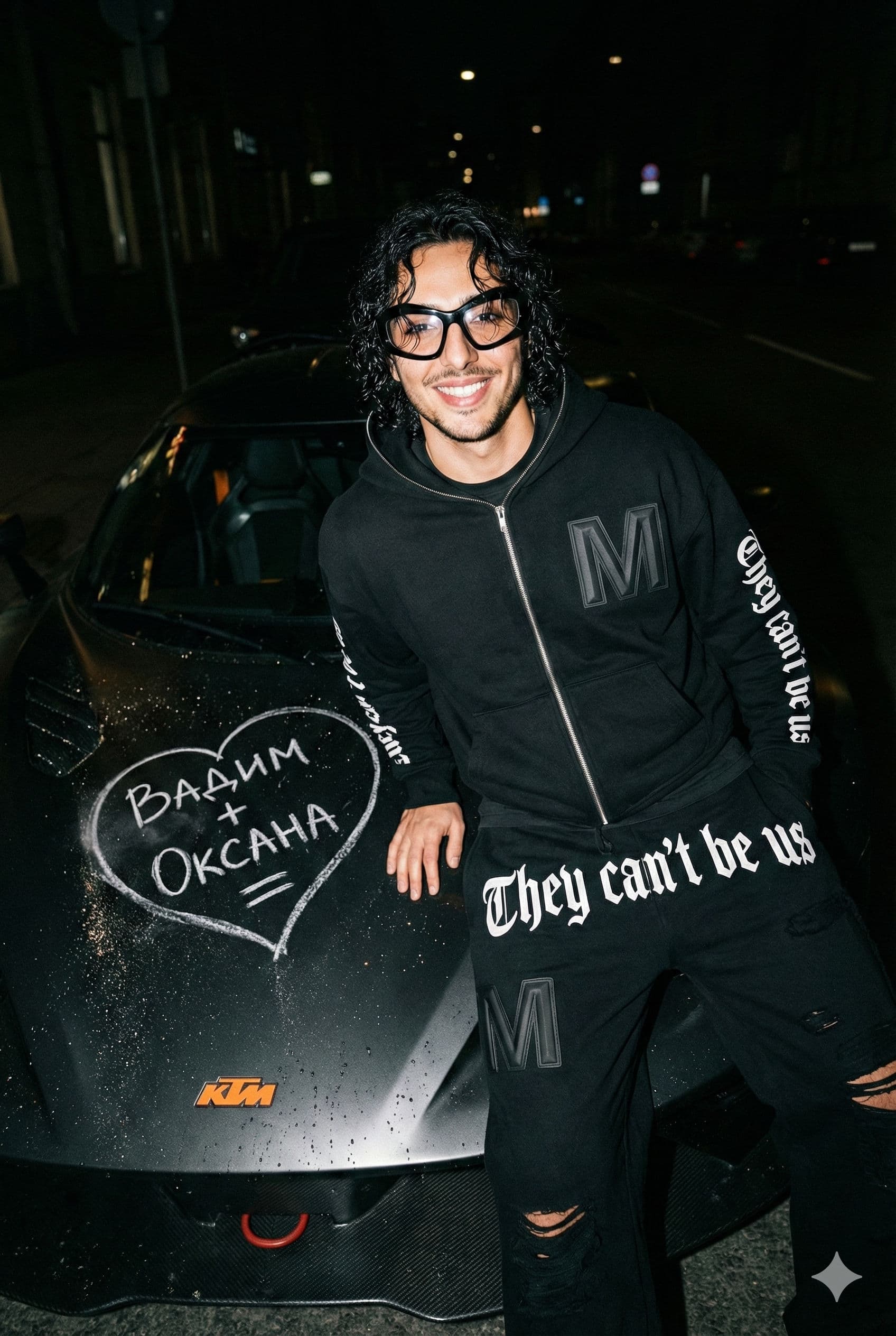 🖤 Night Luxe & Supercars: Free AI Fashion Prompt — Portrait AI art prompt example for Midjourney and Stable Diffusion