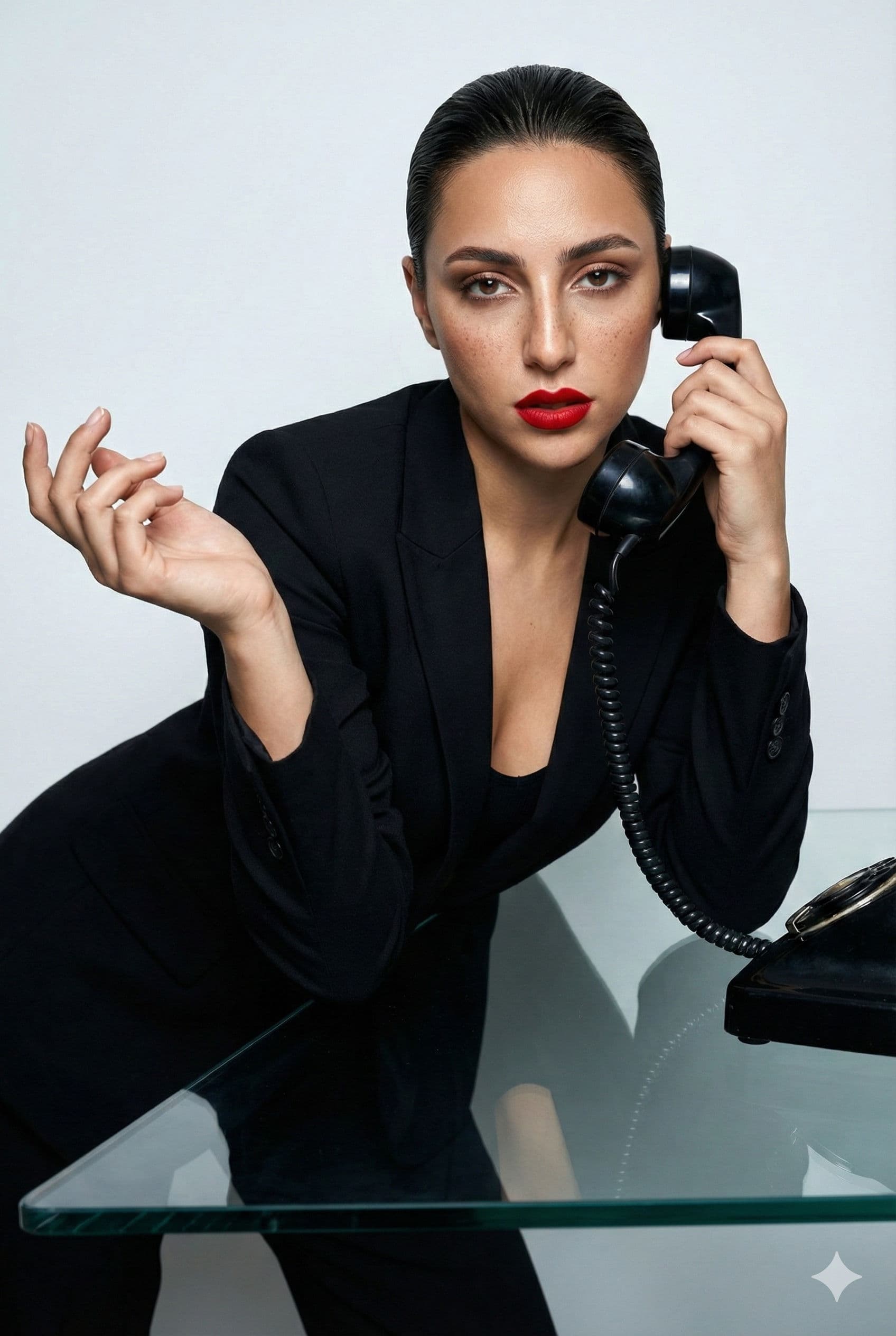 💼 Corporate Glam Aesthetic: Free AI Portrait Prompt — Portrait AI art prompt example for Midjourney and Stable Diffusion