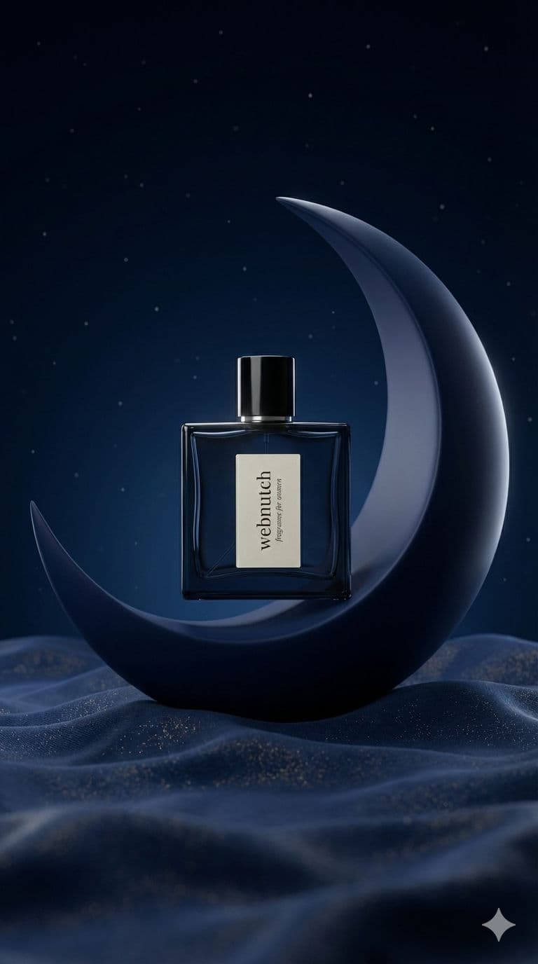 🌙 Minimalist Midnight Perfume Mockup: Free AI Prompt — Business AI art prompt example for Gemini and Stable Diffusion