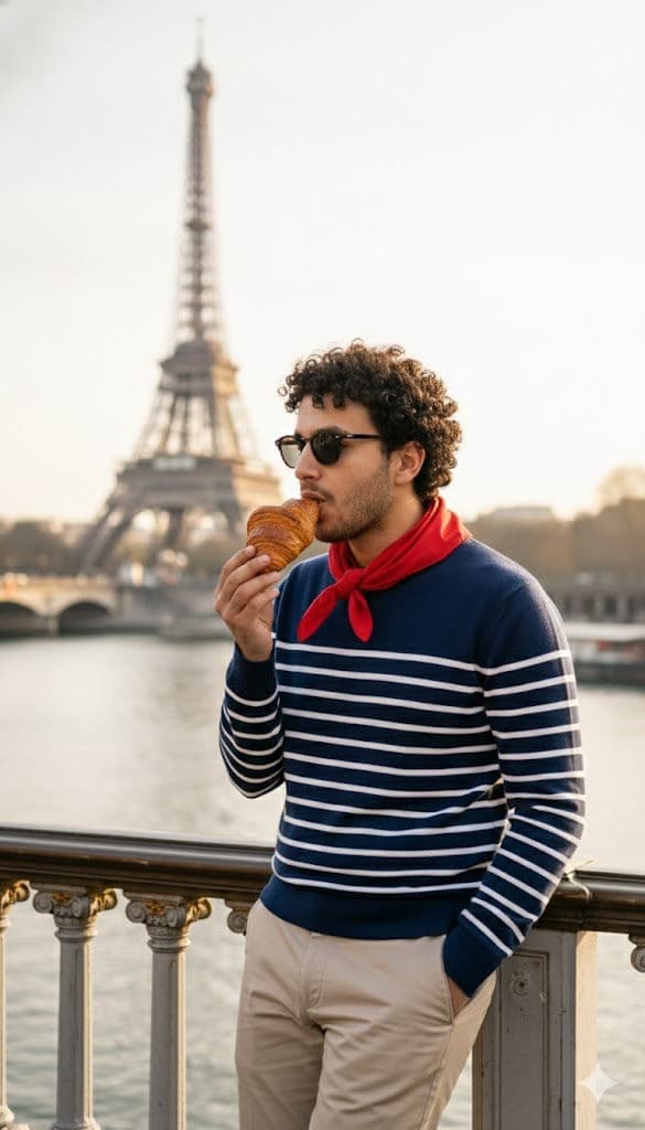 🥐 Cinematic Paris Morning Aesthetic: Free AI Prompt — Portrait AI art prompt example for Gemini and Stable Diffusion