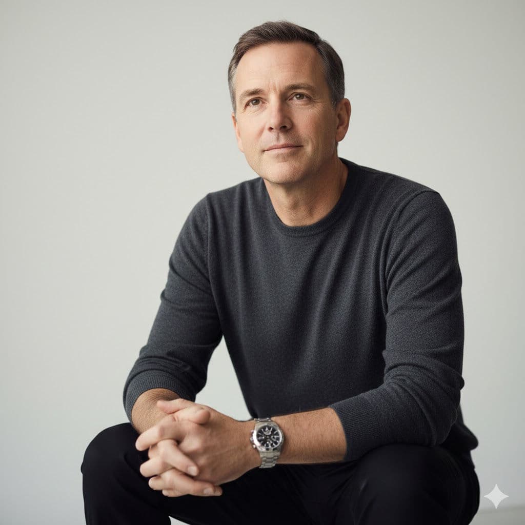 💼 Executive Studio Portrait: Free AI Prompt — Portrait AI art prompt example for Gemini and Stable Diffusion