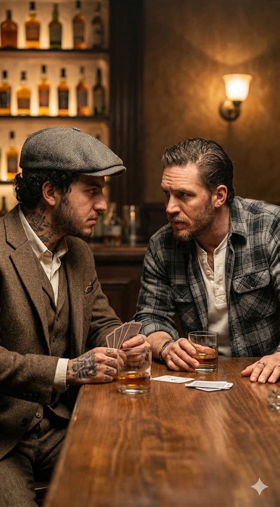 🎬 Cinematic 1920s Speakeasy Scene: Free AI Prompt — Portrait AI art prompt example for Gemini and Stable Diffusion