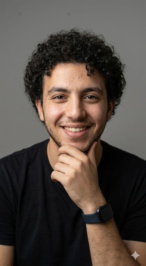 Minimalist Studio Headshot — Modern Professional Confidence — Portrait AI art prompt example for Gemini and Stable Diffusion