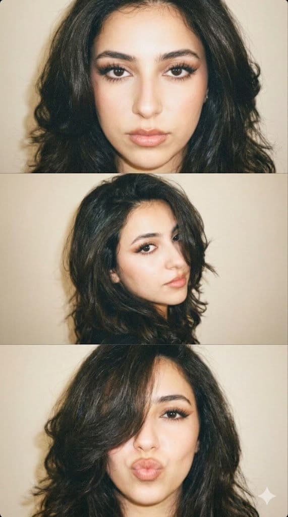 Free Prompt for Y2K iPhone Flash 3-Panel Portrait Collage ✨📱 — Portrait AI art prompt example for Gemini and Stable Diffusion