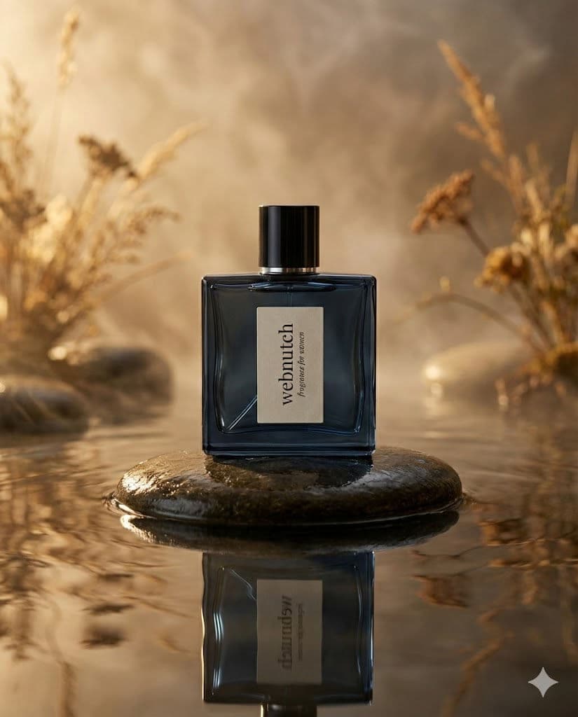 🌿 Moody Organic Perfume Photography: Free AI Prompt — 3D AI art prompt example for Midjourney and Stable Diffusion